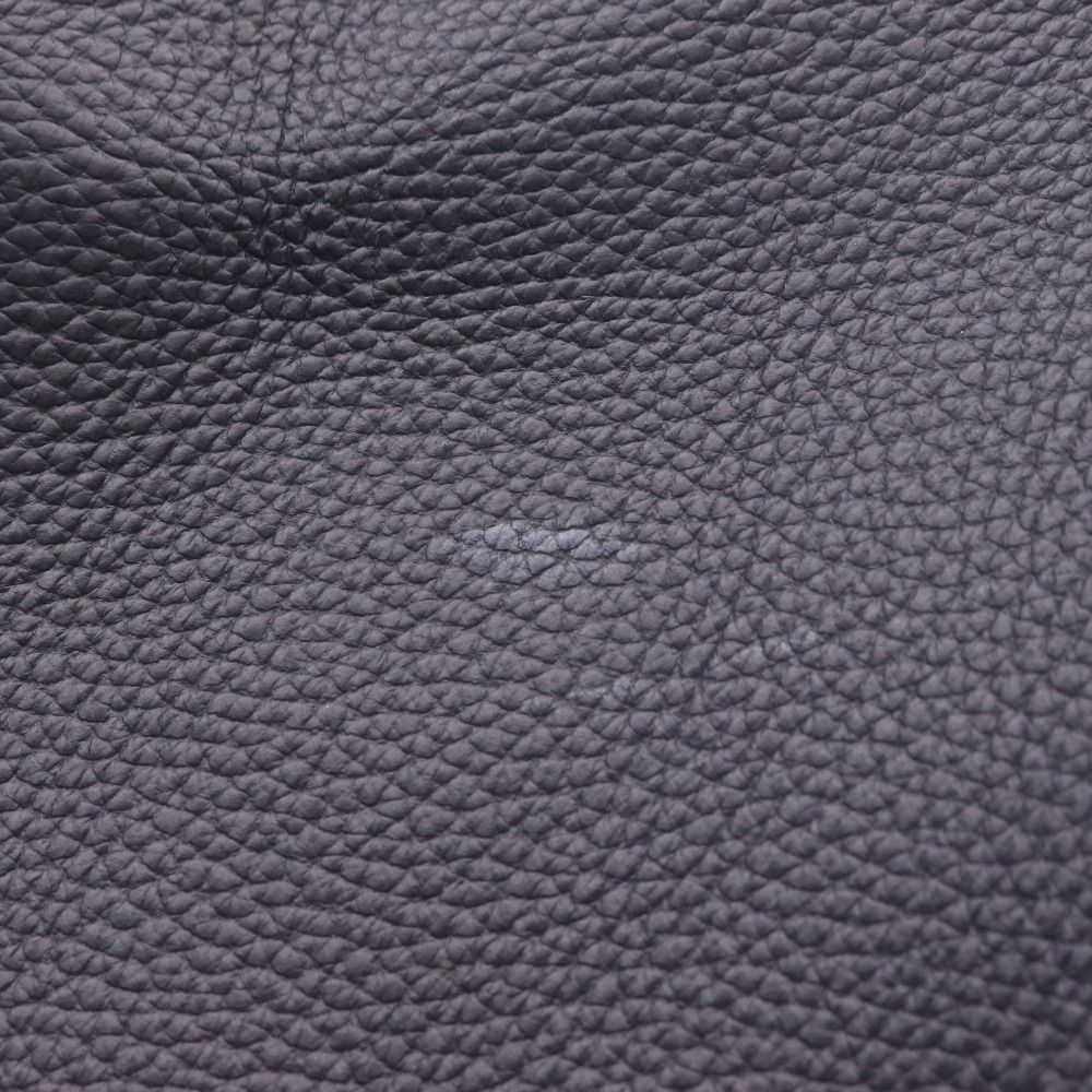 美品】シャンボールセリエ ロシュ レザー ショルダーバッグ ダーク