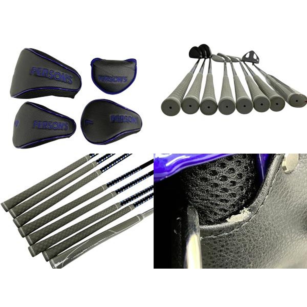 PERSON'S TITANIUM FORGED ゴルフクラブ 8本セット レディース PERSON'S TITANIUM FORGED ゴルフクラブ 8本セット レディース