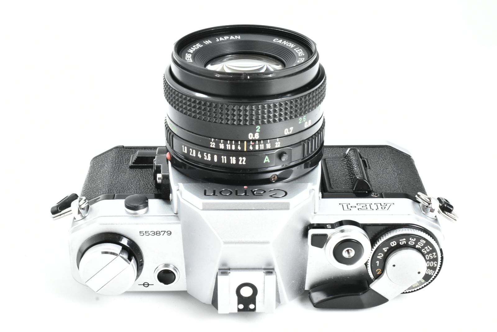 美品】Canon AE-1 SLR 35mm Film Camera New FD 50mm f/1.8 Lens