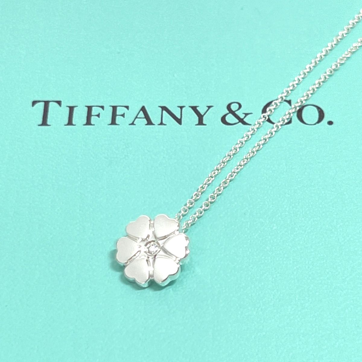 Tiffany クラウンオブハートメダリオンネックレス希少 美品 - ネックレス