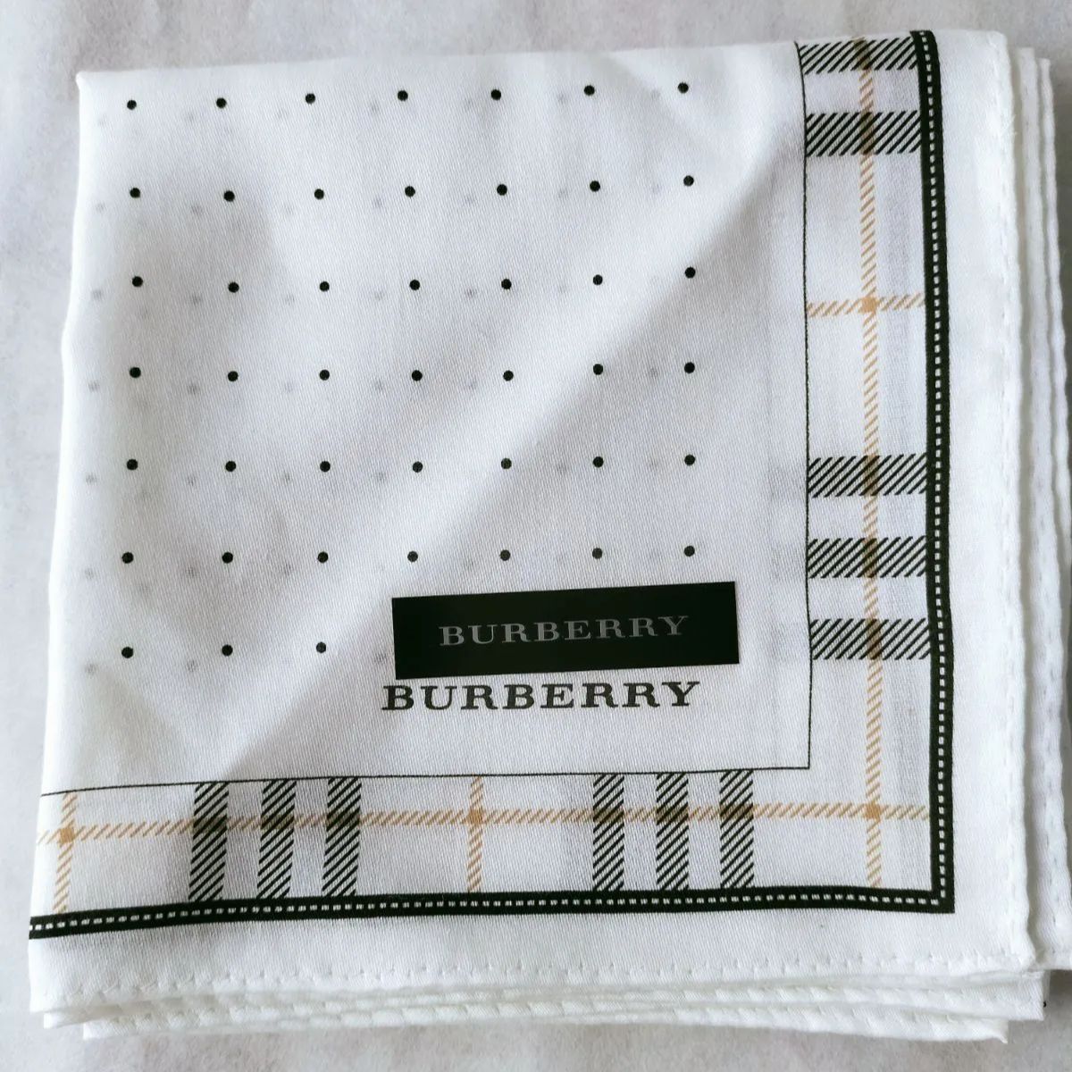 新品】BURBERRY ハンカチセット-