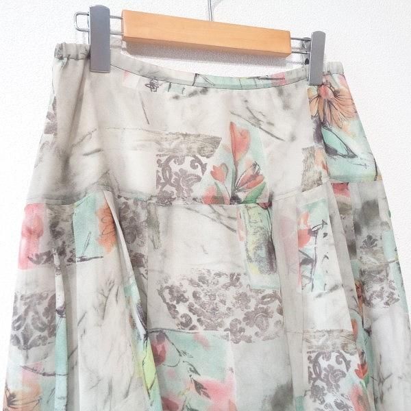 センソユニコ io comme io 巻きスカート風 グレー 38 即購入OK センソユニコ io comme io 巻きスカート風 グレー 38 即購入OK