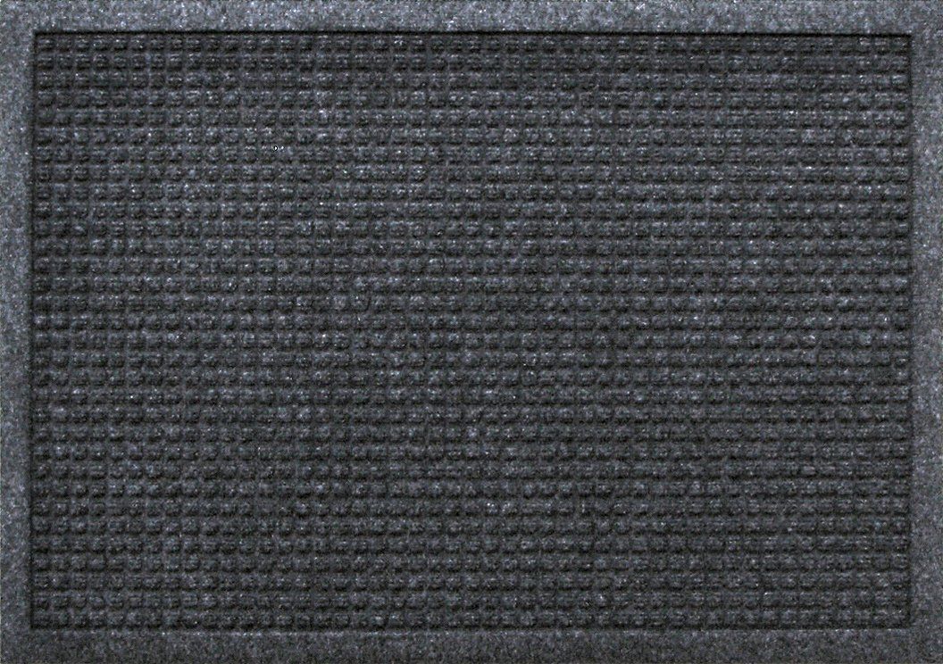 Size:62×88cm_Color:ダークグレー クリーンテックス・ジャパン(Kleen-Tex) 吸水玄関マット ウォーターホースT 62×88cm ダーク・グレー AC00035