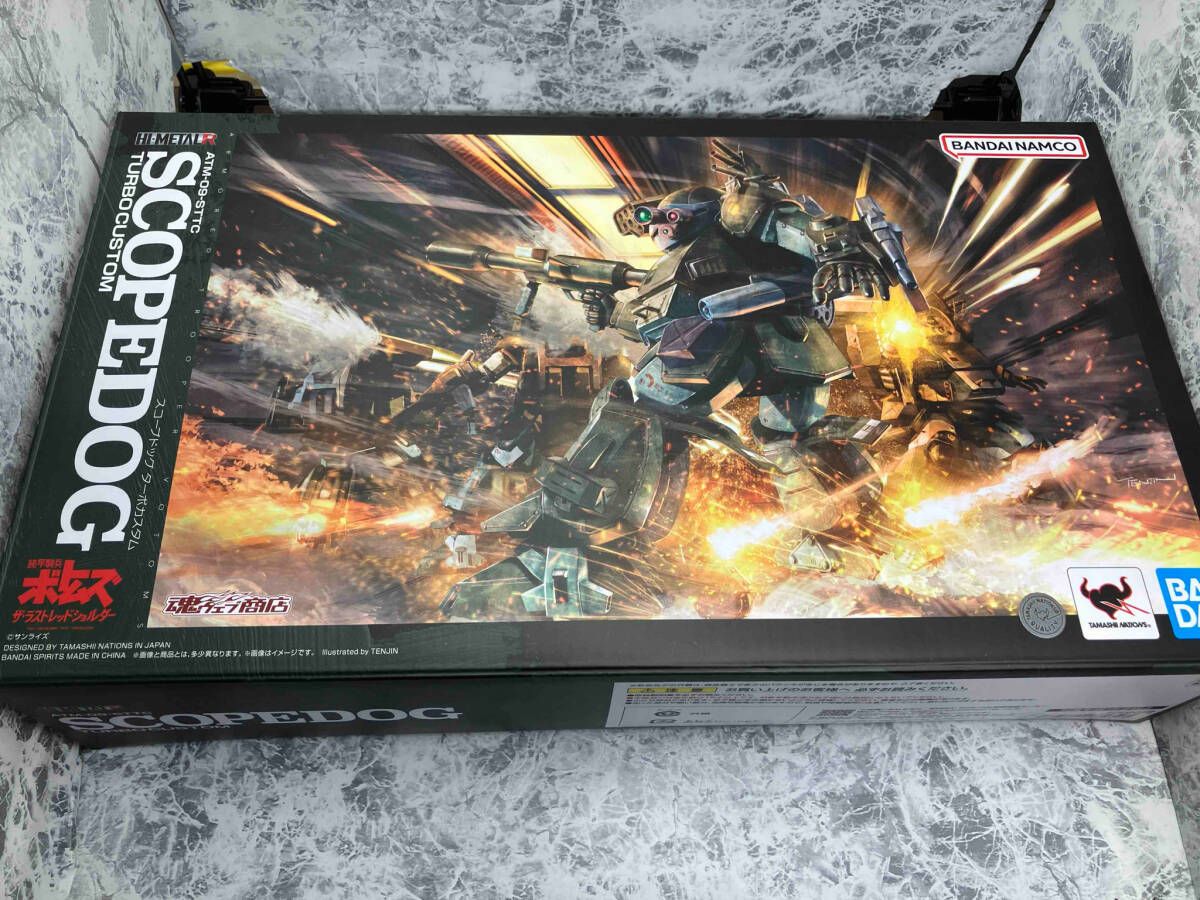 バンダイ スコｰプドッグ タｰボカスタム HI-METAL R 魂ウェブ商店 装甲騎兵ボトムズ ザ･ラストレッドショルダｰ