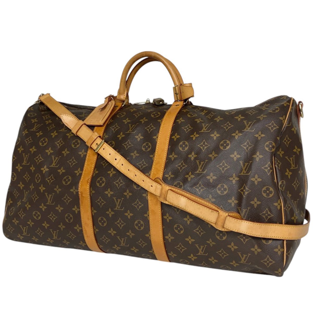 ルイ・ヴィトン Louis Vuitton キーポル バンドリエール 60 旅行 出張  