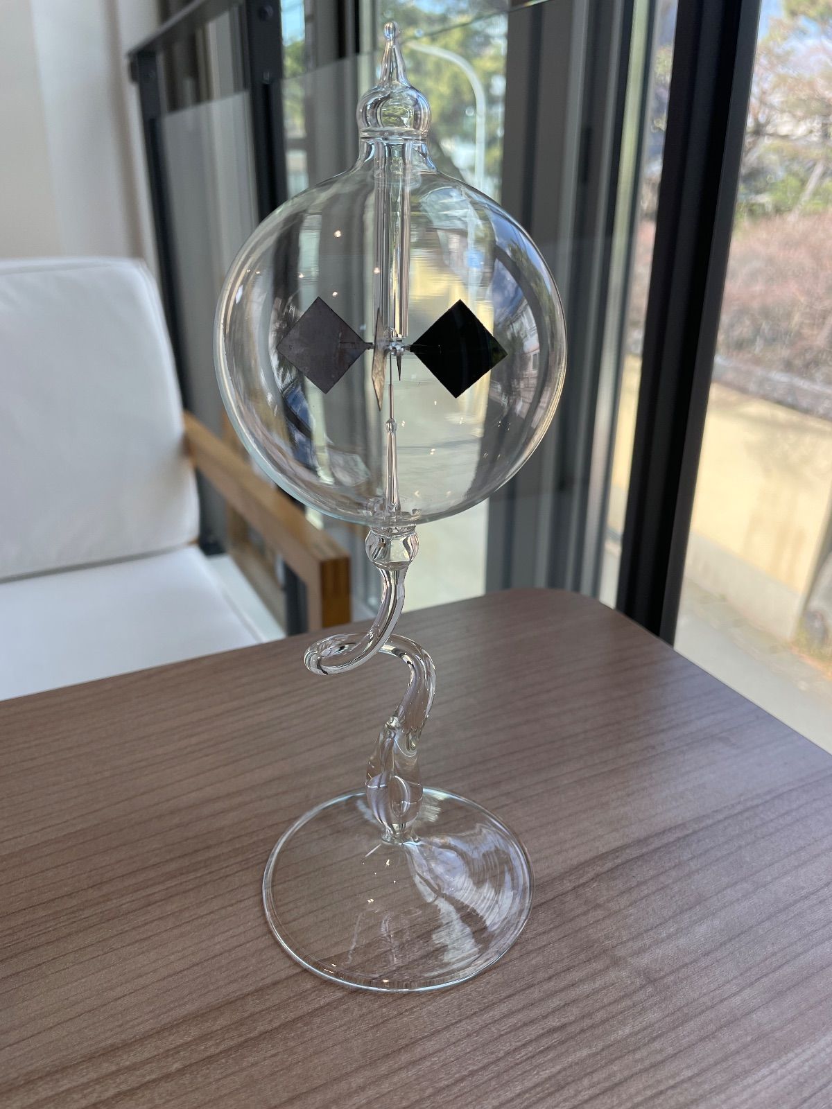 スワロフスキー パイナップル お香立て 置物 キャンドル お香立て ガラス