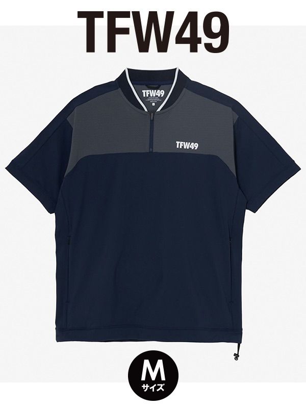 【新品】TFW49 RELAX COLLARLESS HALFZIP POLO TFW49 2024 A/W RELAX COLLARLESS HALFZIP POLO Mサイズ‼️ - メルカリ