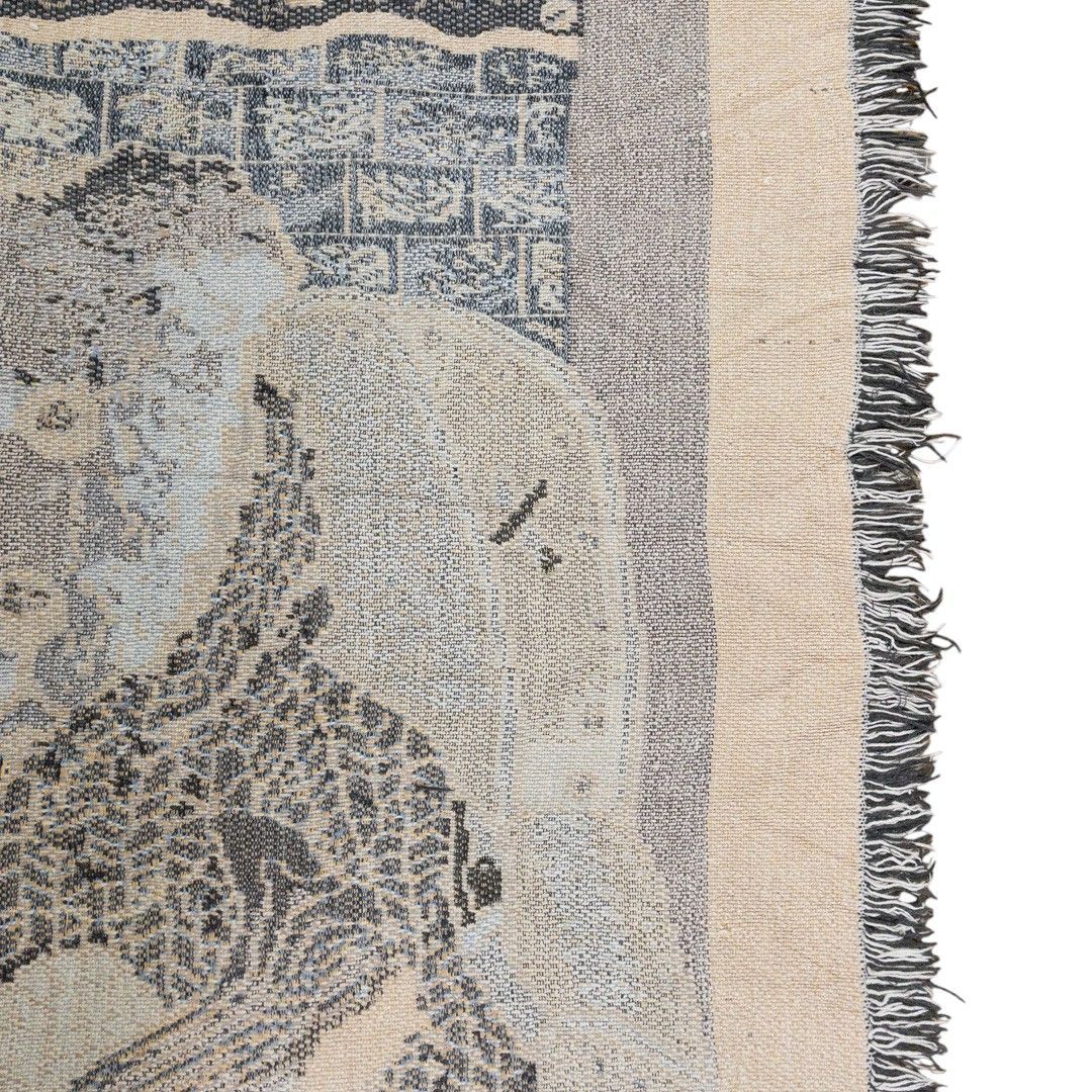 ストア vintageラグ カーペット テディベア 読書 メッセージ 1057