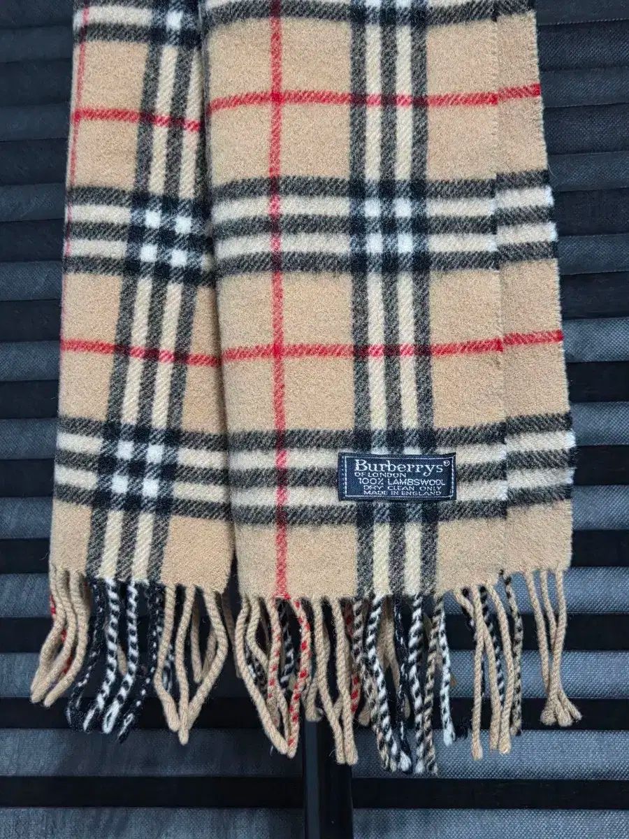 BURBERRY バーバリー ラムウール ノバチェック マフラー