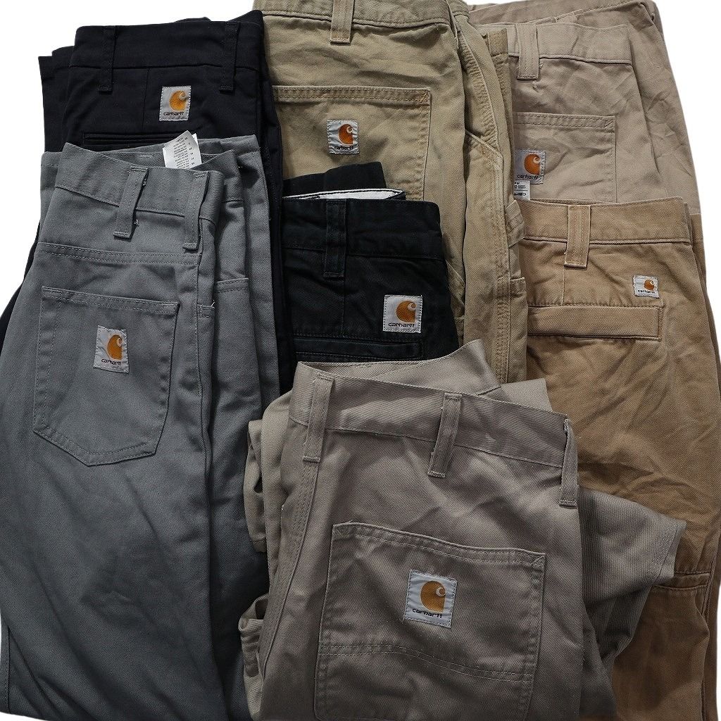 Carhartt 33×34 美品・希少品‼️ 古着卸 まとめ売り カーハート Carhartt パンツ 7枚セット