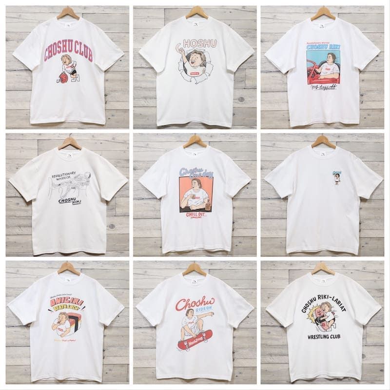 新品 メンズ 長州力 プロレス 長袖 Tシャツ ロンT ユニセックス マイク