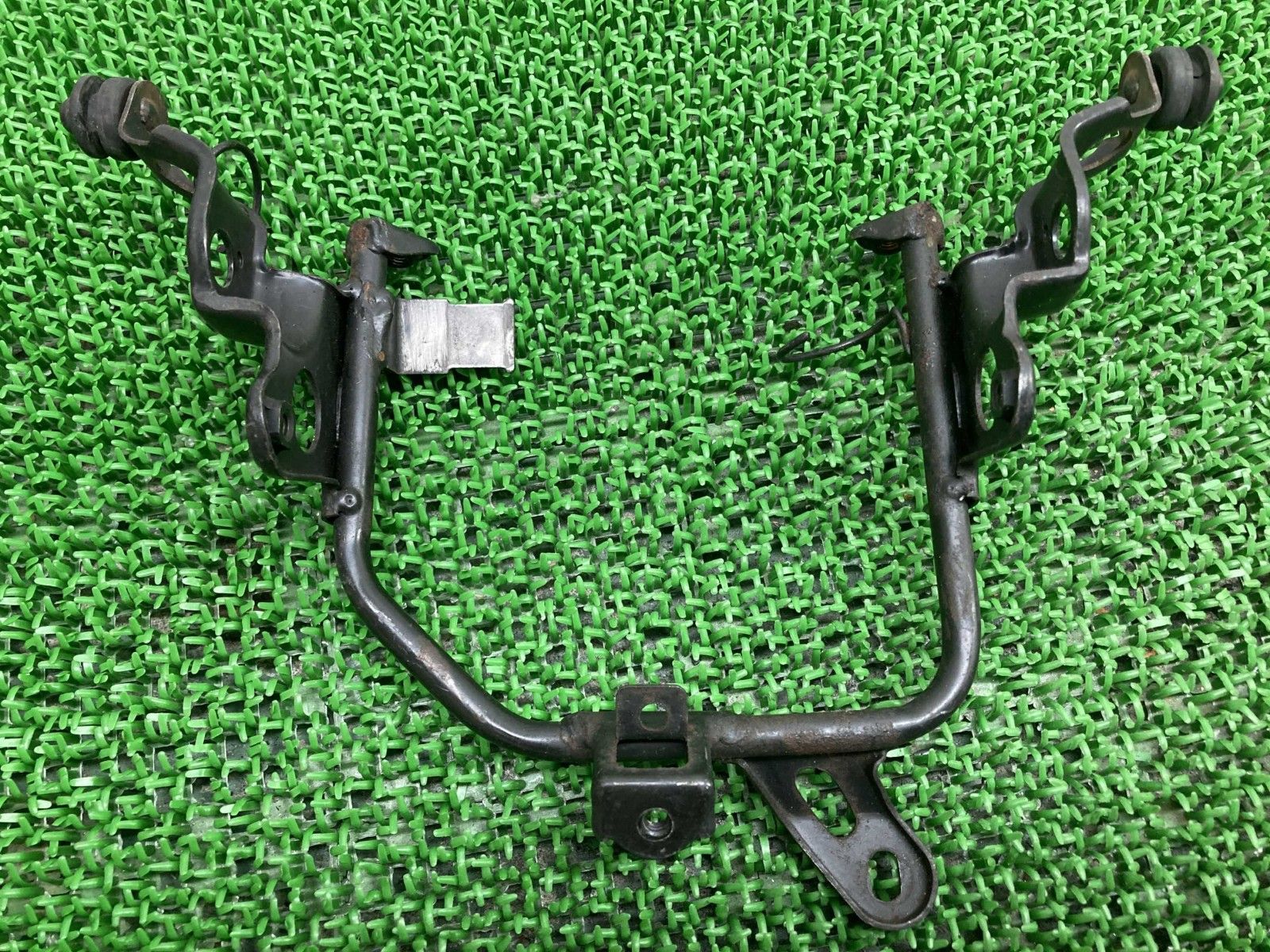 TW200 ヘッドライトステー ヤマハ 純正 バイク 部品 2JL 初期型 角目 ウインカーステー 曲がり無し 品薄 車検 Genuine nX