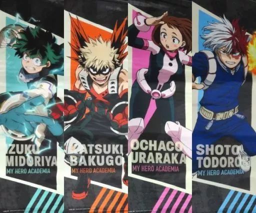 中古】タペストリー 全4種セット 等身大風タペストリーvol.1 「僕の