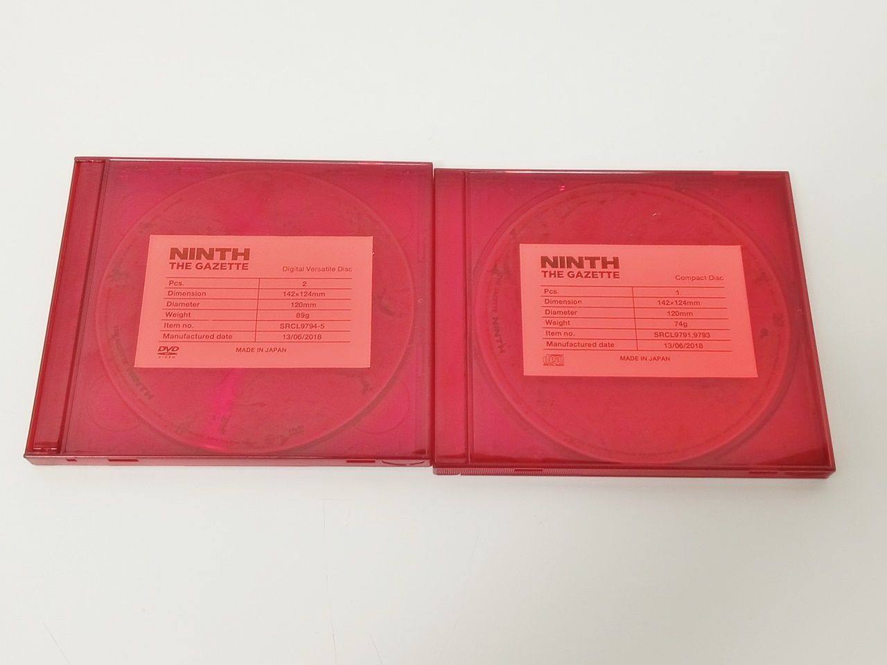 the GazettE NINTH サイン入り 値下げ交換可NINTH THE GAZETTE サイン