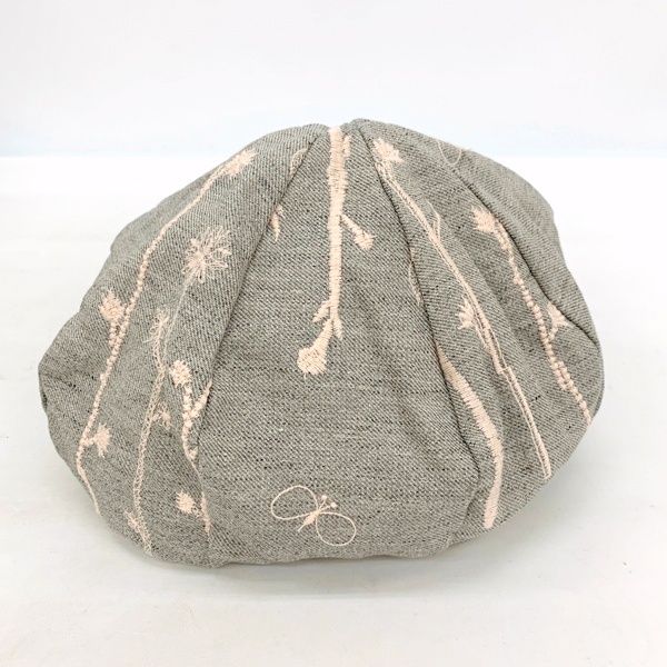 リバーシブル ベレー帽