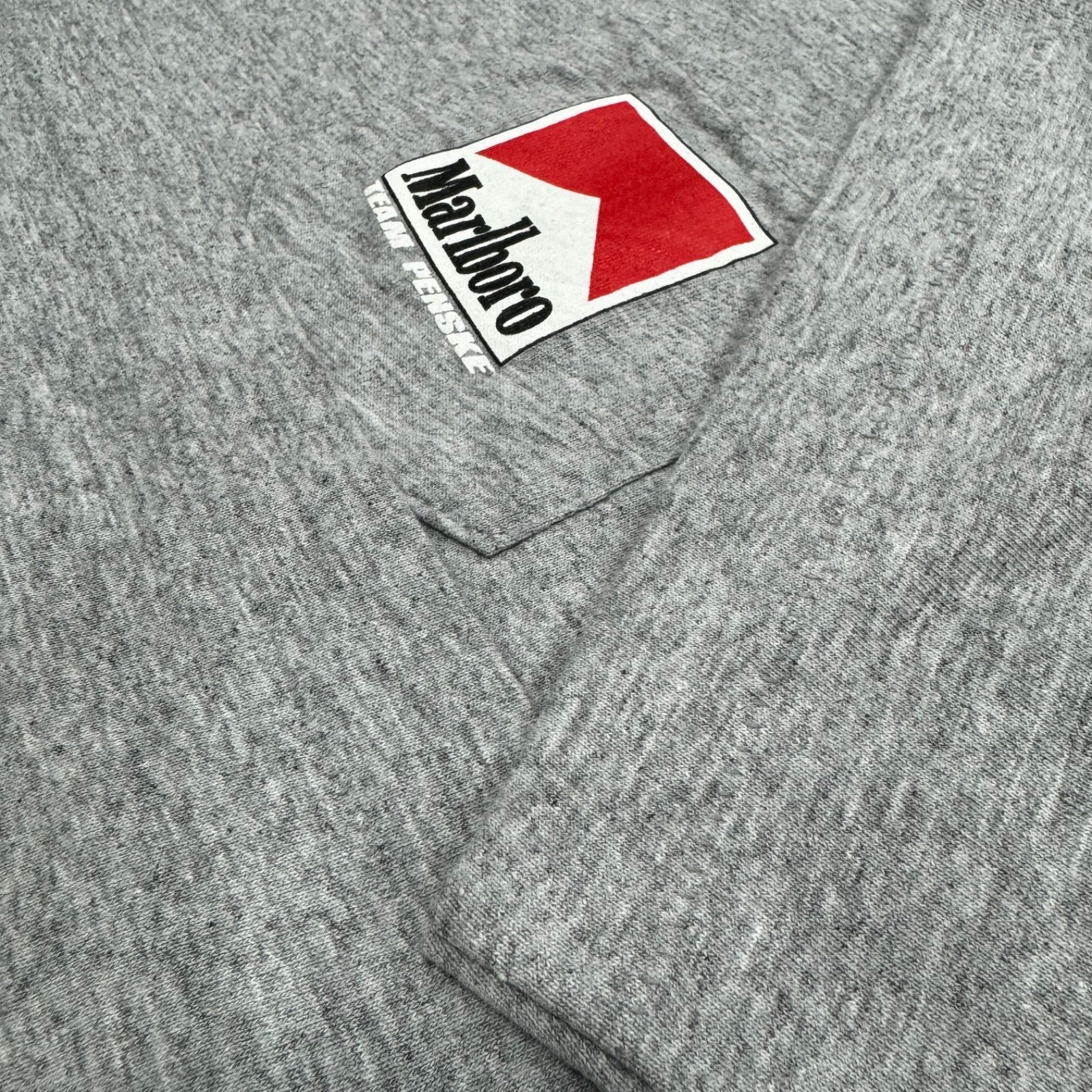 90s XL USA製 Marlboro マールボロ マルボロ タバコ 煙草 tabacco cigarettes Tee Jays ティージェイズ Tシャツ ポケT ポケットT ポケット付 企業T ヴィンテージ 古着