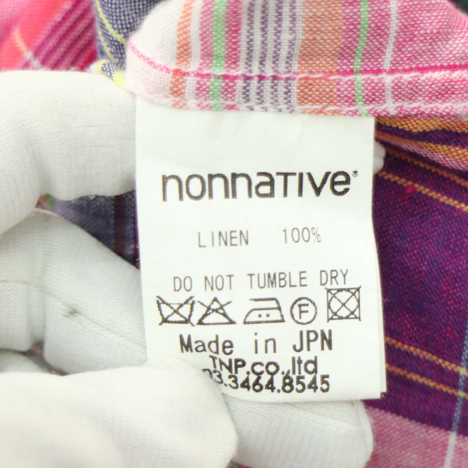 nonnative ノンネイティブ 春夏 麻 リネン100％☆ 7分袖