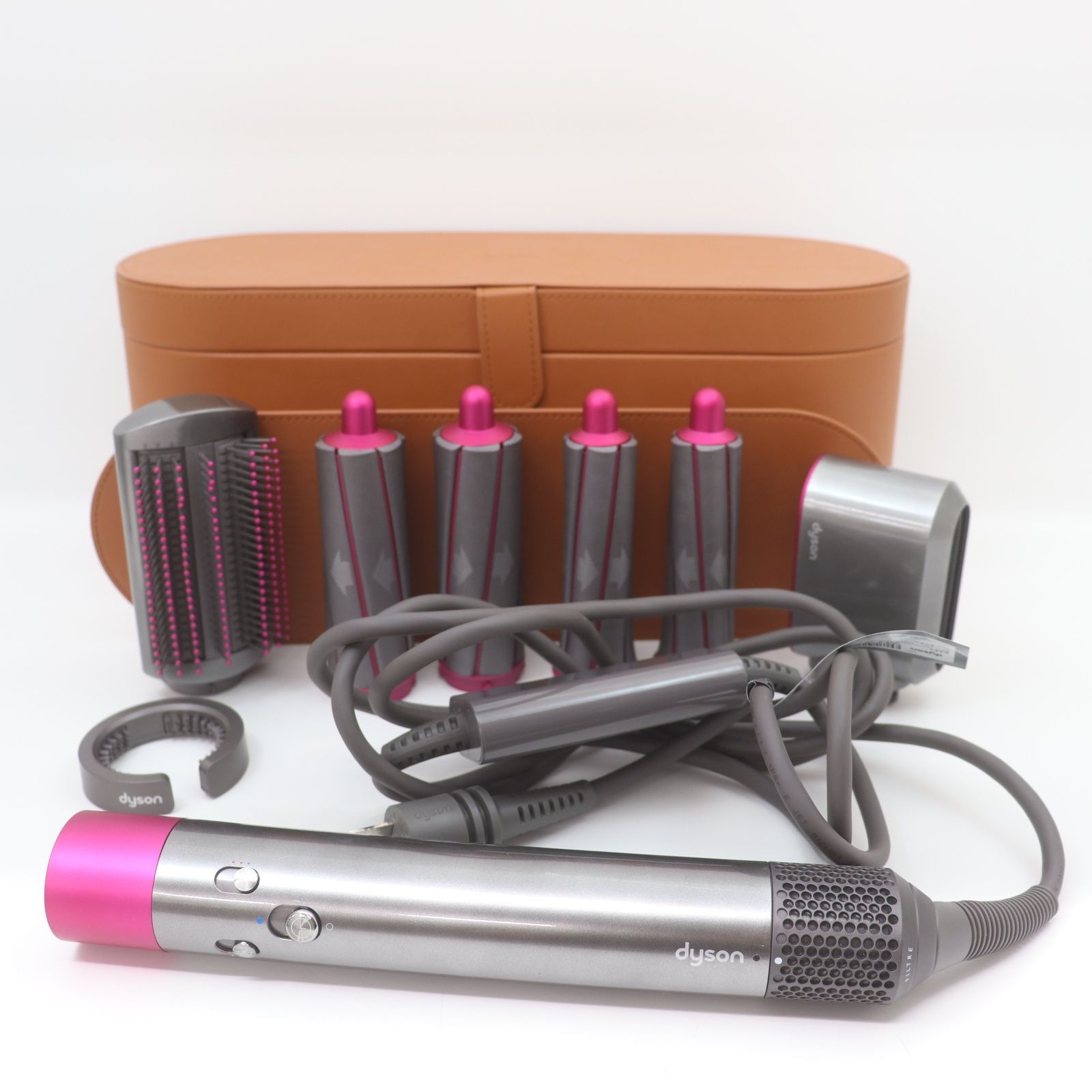 Dyson Airwrap ヘアカーラー グレーピンクHS01