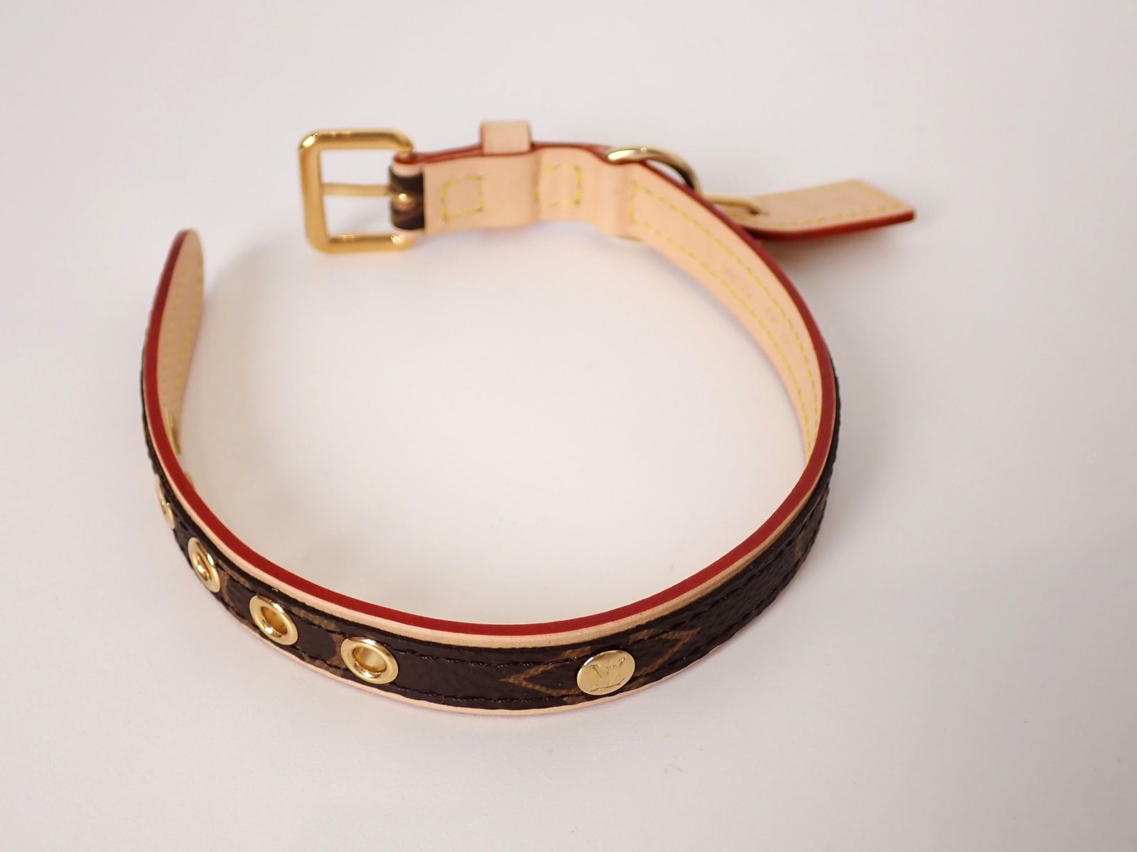 LOUIS VUITTON(ルイ ヴィトン) モノグラム ドッグ・カラー M80339 首輪