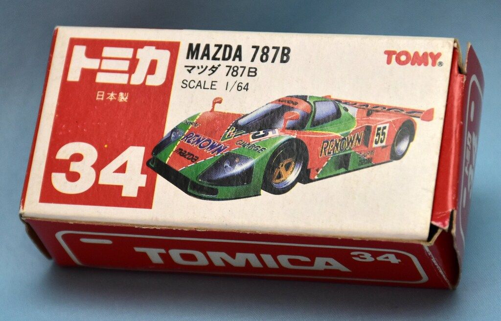 トミー トミカ赤箱日本製 マツダ 787B 34 - メルカリ