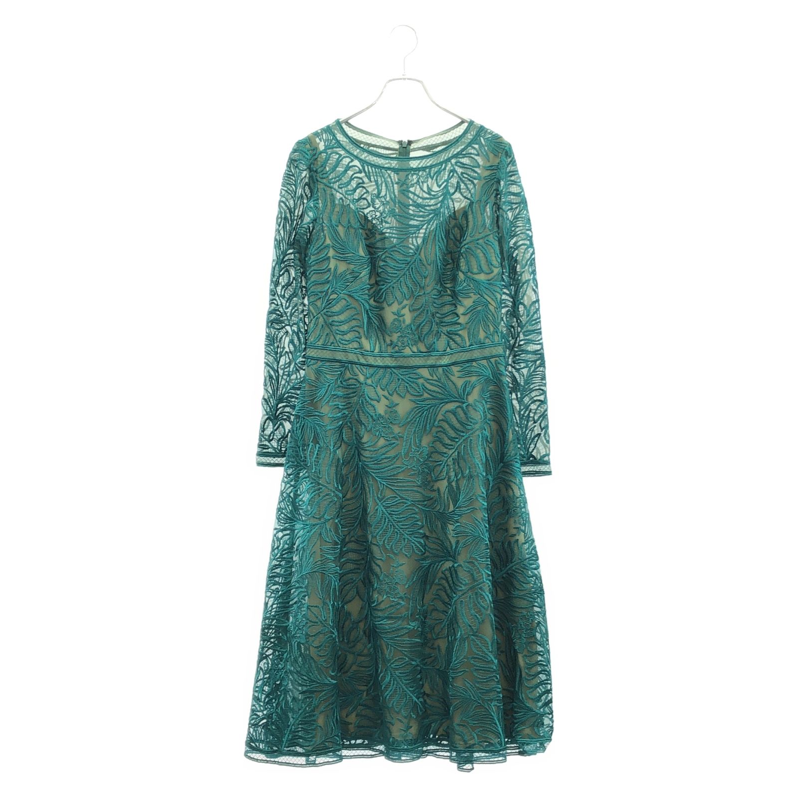 タダシショージ TADASHI SHOJI ワンピース ドレスワンピース グリーン ポリエステル ドレスワンピース レディース