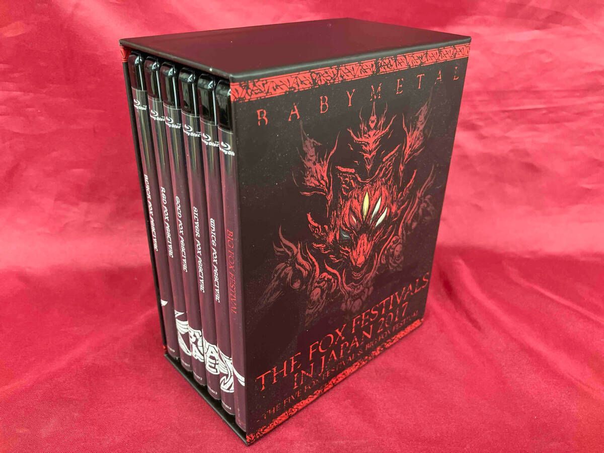 邦楽 THE FOX FESTIVALS IN JAPAN 2017 Amazon.co.jp: Set of 6 Blu-ray BOX/BABYMETAL/THE FOX