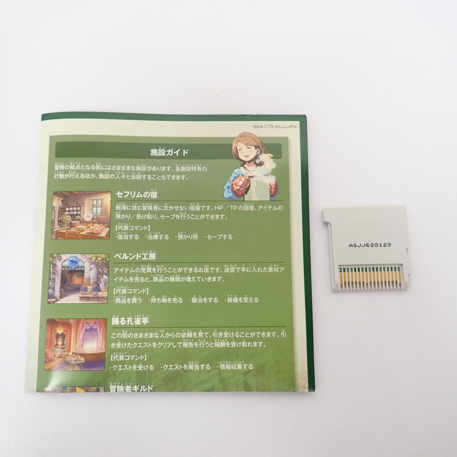 3DS 世界樹の迷宮IV 伝承の巨神 箱 説明書付き アトラス