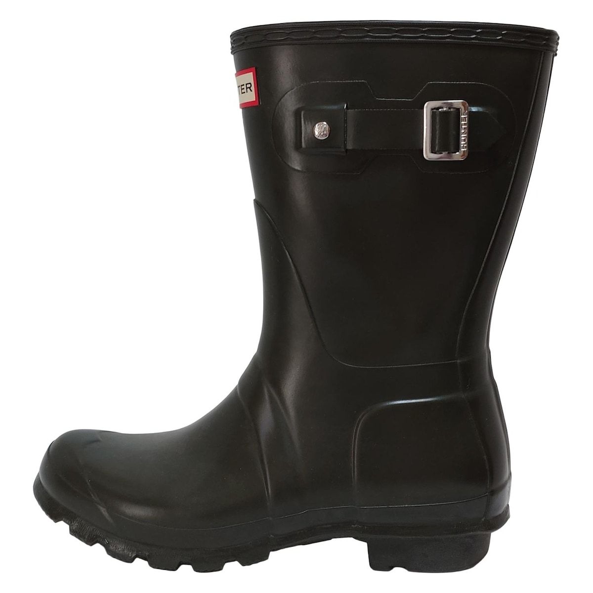 HUNTER レインブーツ　新品未使用 WOMAN】WOMENS REFINED TALL NEOPRENE ZIP BOOT（レインシューズ