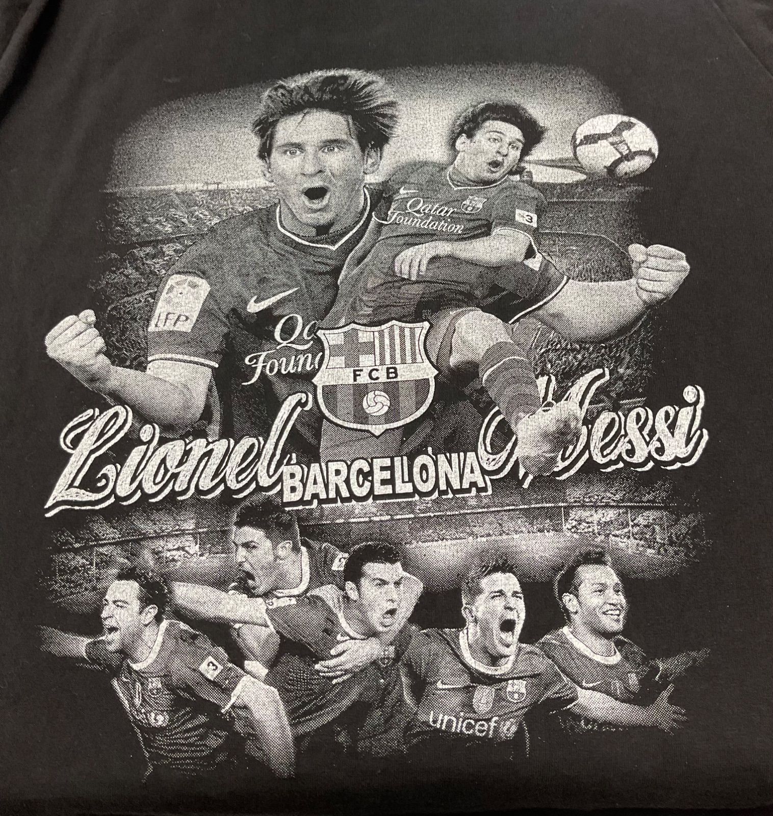 Tシャツ JUNIOR サッカー FCバルセロナ FCB Messi メッシ ビッグ