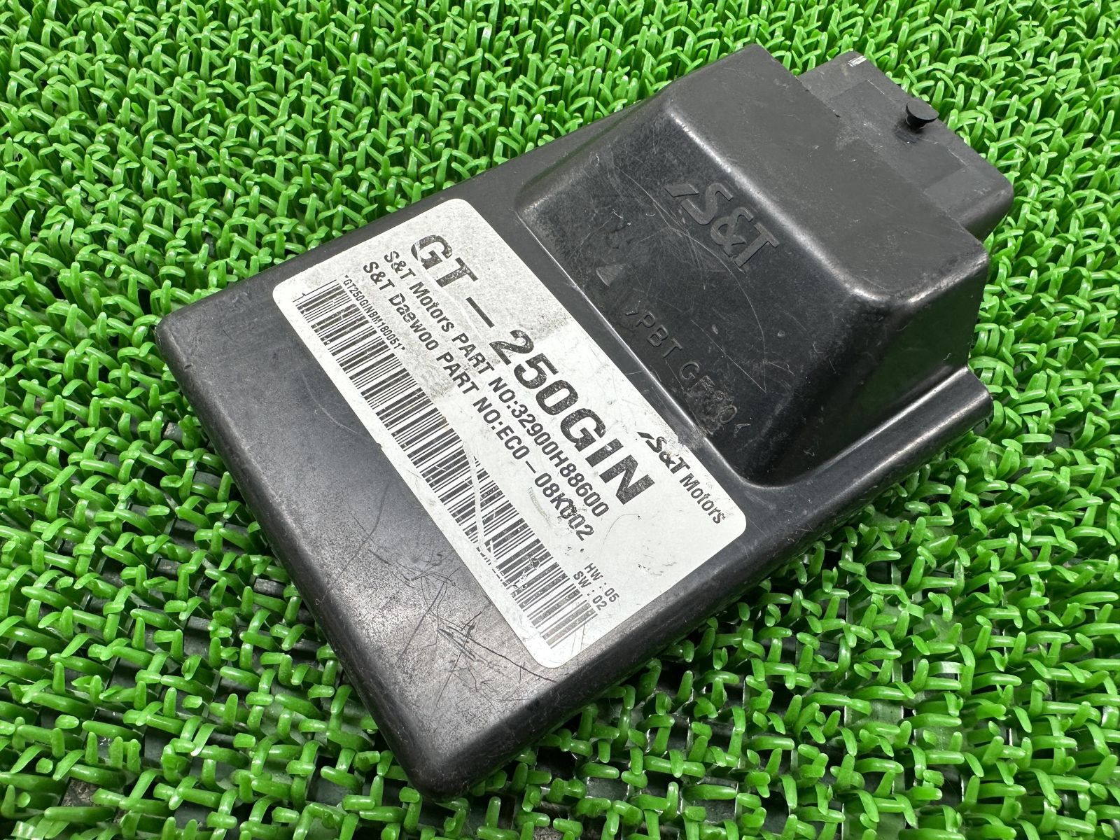 GT250R ECU ヒョースン(HYOSUNG) 純正 中古 バイク 部品 GT-250GIN