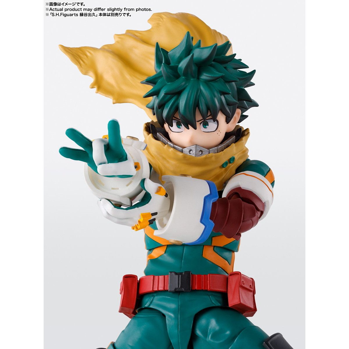 S.H.Figuarts僕のヒーローアカデミア　緑谷出久オプションパーツ セット ヒロアカ』S.H.Figuarts 緑谷出久＆爆豪勝己用のオプション