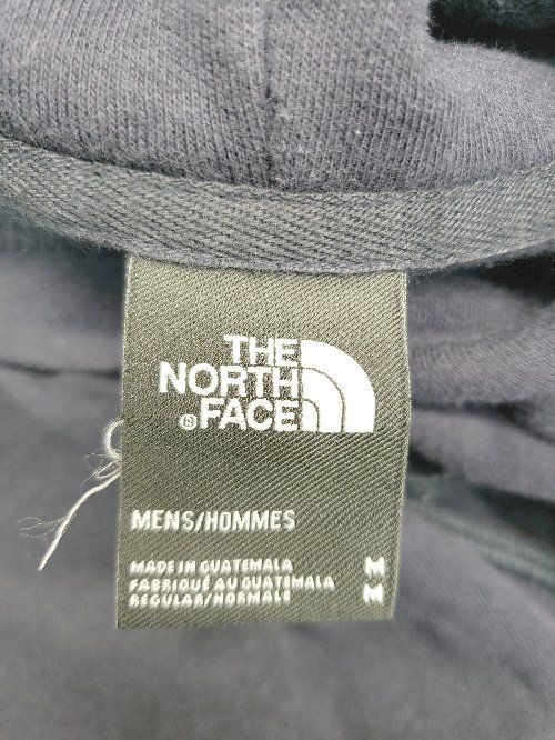 ◇ THE NORTH FACE ザ ノース フェイス ロゴマーク 和柄 裏起毛 長袖 プルオーバー パーカー サイズM ネイビー メンズ P  【1403180011238】