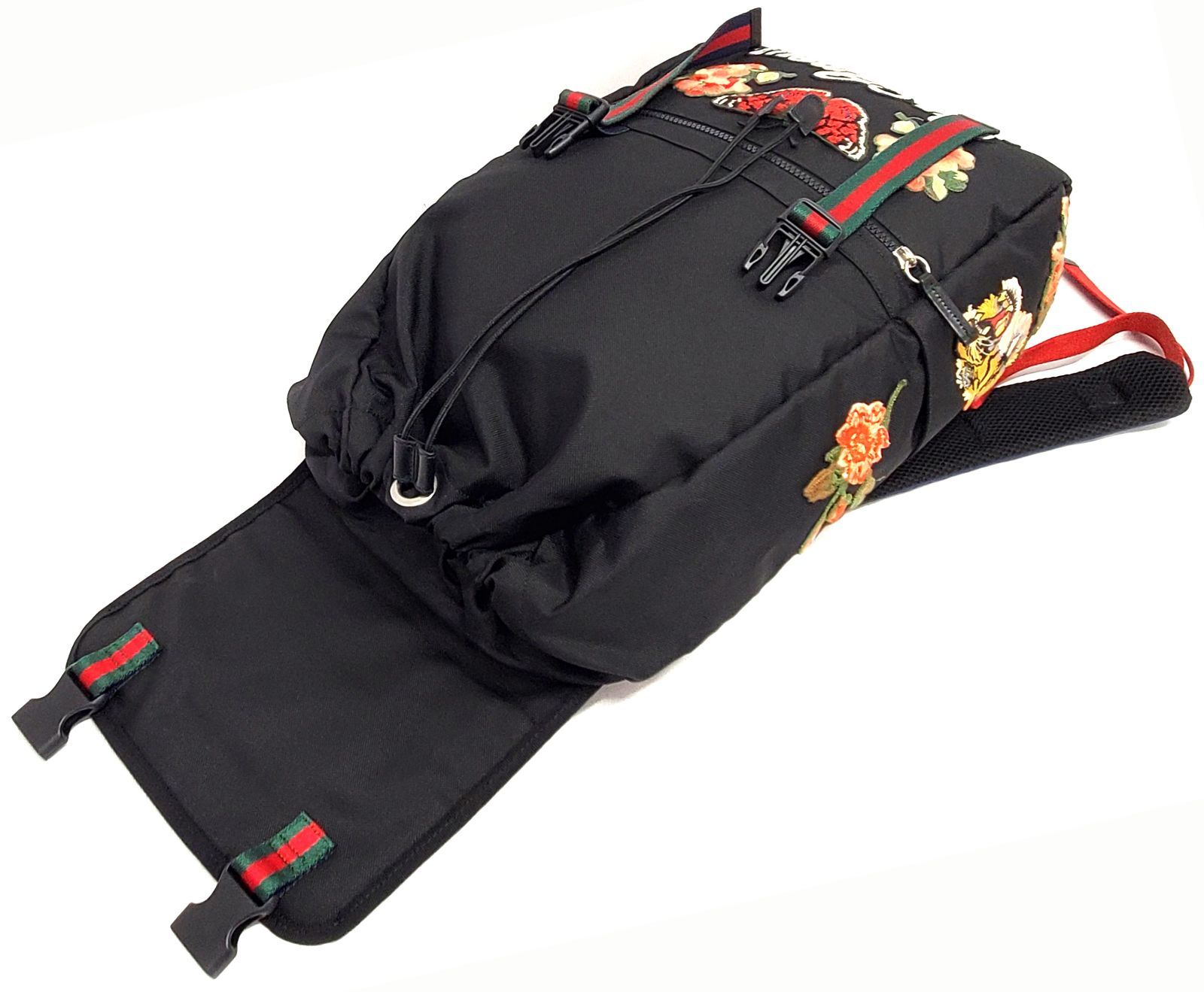 D2235◇ほぼ未使用【グッチ GUCCI】テクノキャンバス バック