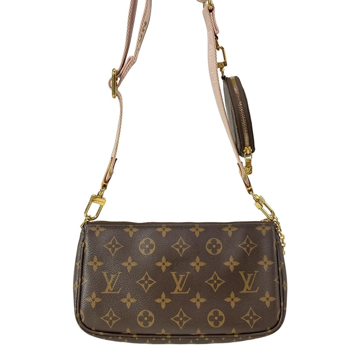 ✨️希少品!✨️ルイヴィトン モノグラム ランヤード ミュルティポシェット LOUIS VUITTON】ルイヴィトン『モノグラム ミュルティ