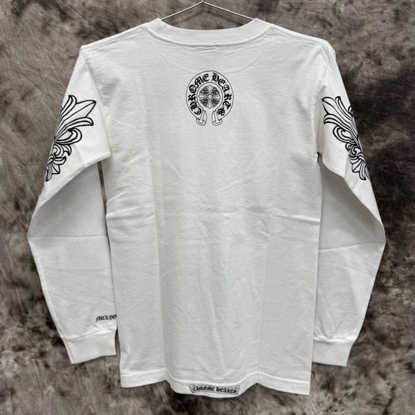 新品 CHROME HEARTS ダガー フローラル L/S TEE Lサイズ CHROME HEARTS/クロムハーツ OLD ダガー フローラルクロス 長袖