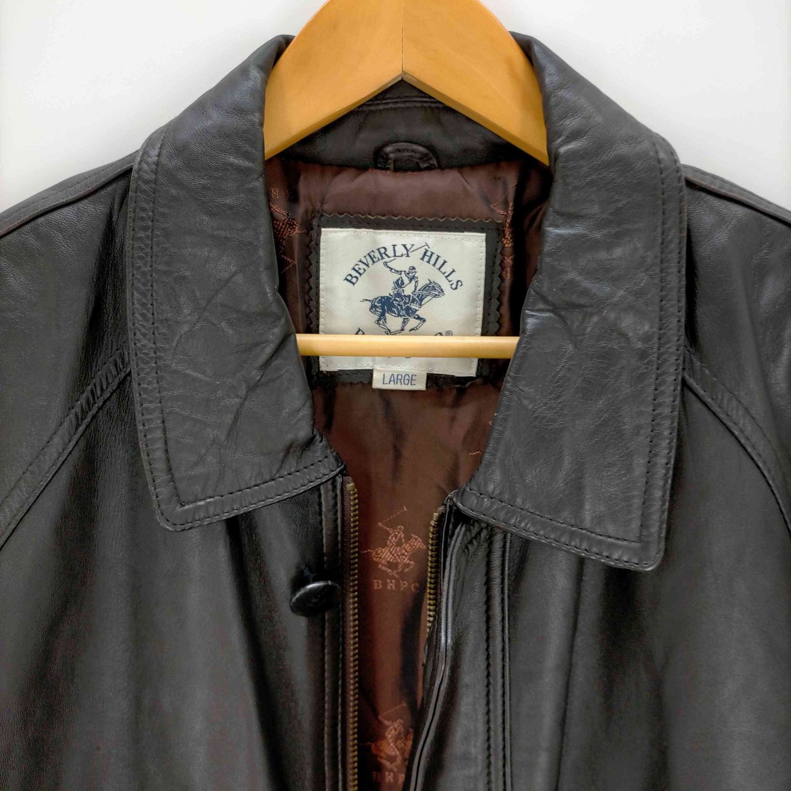 ポロクラブ Polo Club ラムレザー ハーフコート メンズ JPN：L - メルカリ