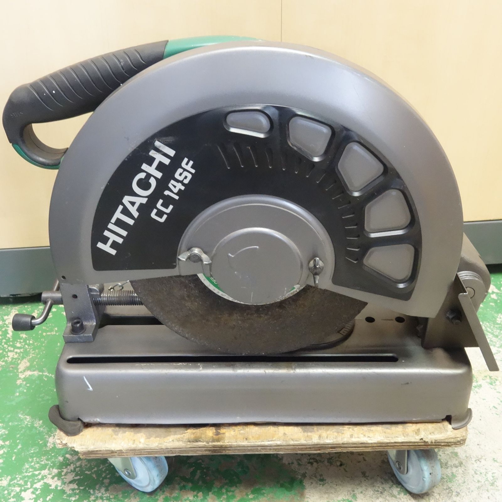 送料無料 日立工機 355mm 高速 切断機 100V CC14SF カッター HITACHI 電動 工具