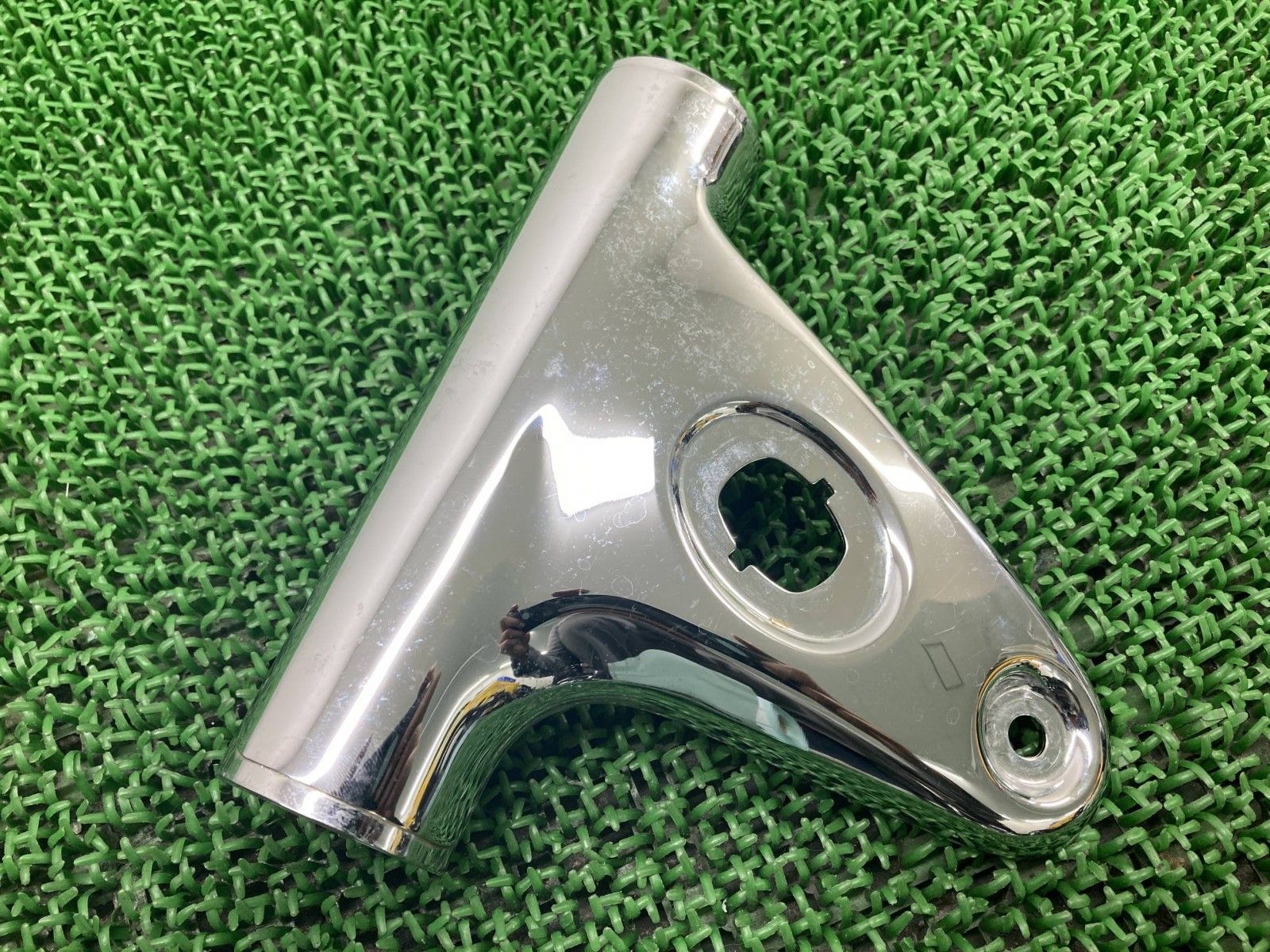 W800 ヘッドライトステー 右 カワサキ 純正 バイク 部品 EJ800B 内径42mm 曲がり無し 品薄 品 車検 Genuine pJ