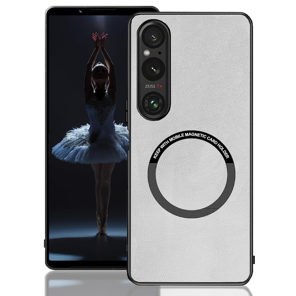 Sony Xperia 1 VI 用 ケース SO-51E SOG13 PUレザー XQ-EC44