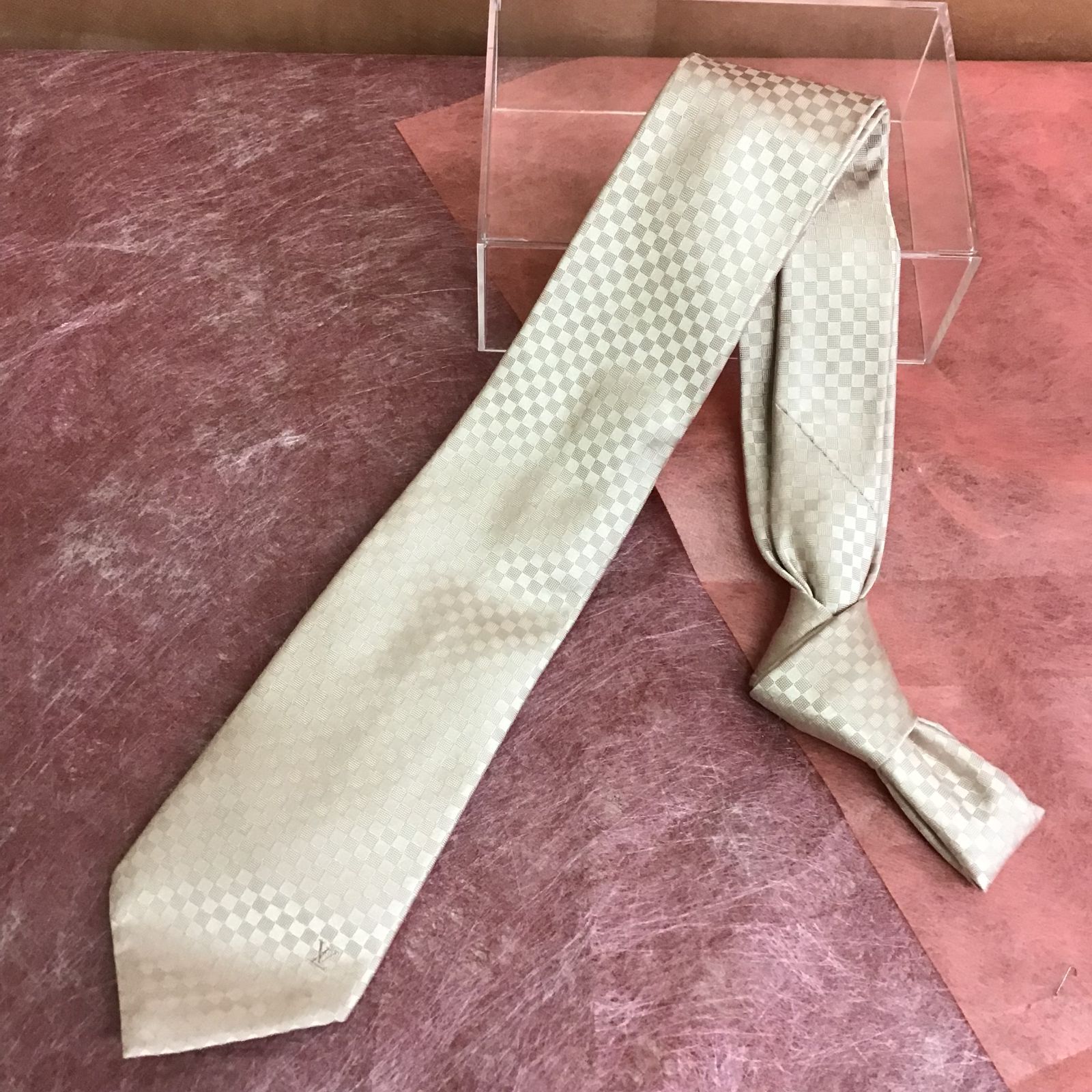 値下げ ルイ・ヴィトン シルクネクタイ 最終値下げ新品未使用