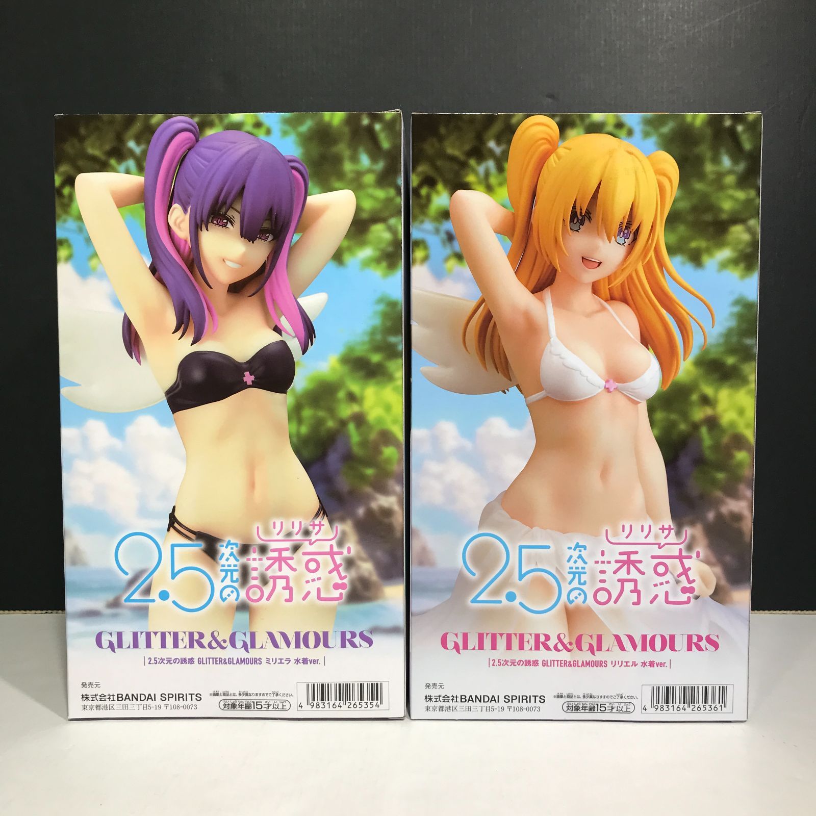 2.5次元の誘惑 GLITTER&GLAMOURS リリエル ミリエラ 24体 Amazon.co.jp: リリエル ミリエラ フィギュア 2.5次元の誘惑