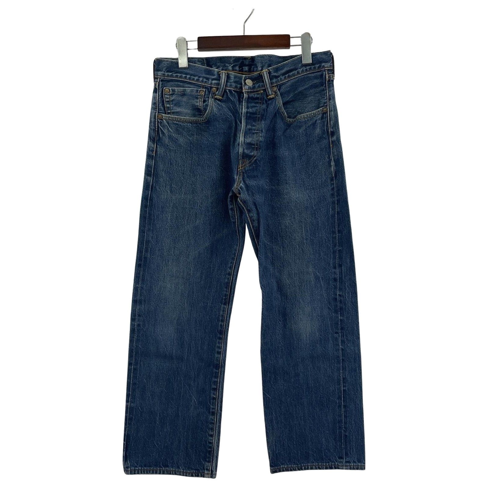 90s Levis 501 デニムパンツ カラーデニム イエロー 30×30表記 90年代 USA製 Levi\u0027s リーバイス 501 1630 カラーデニムパンツ ブルー