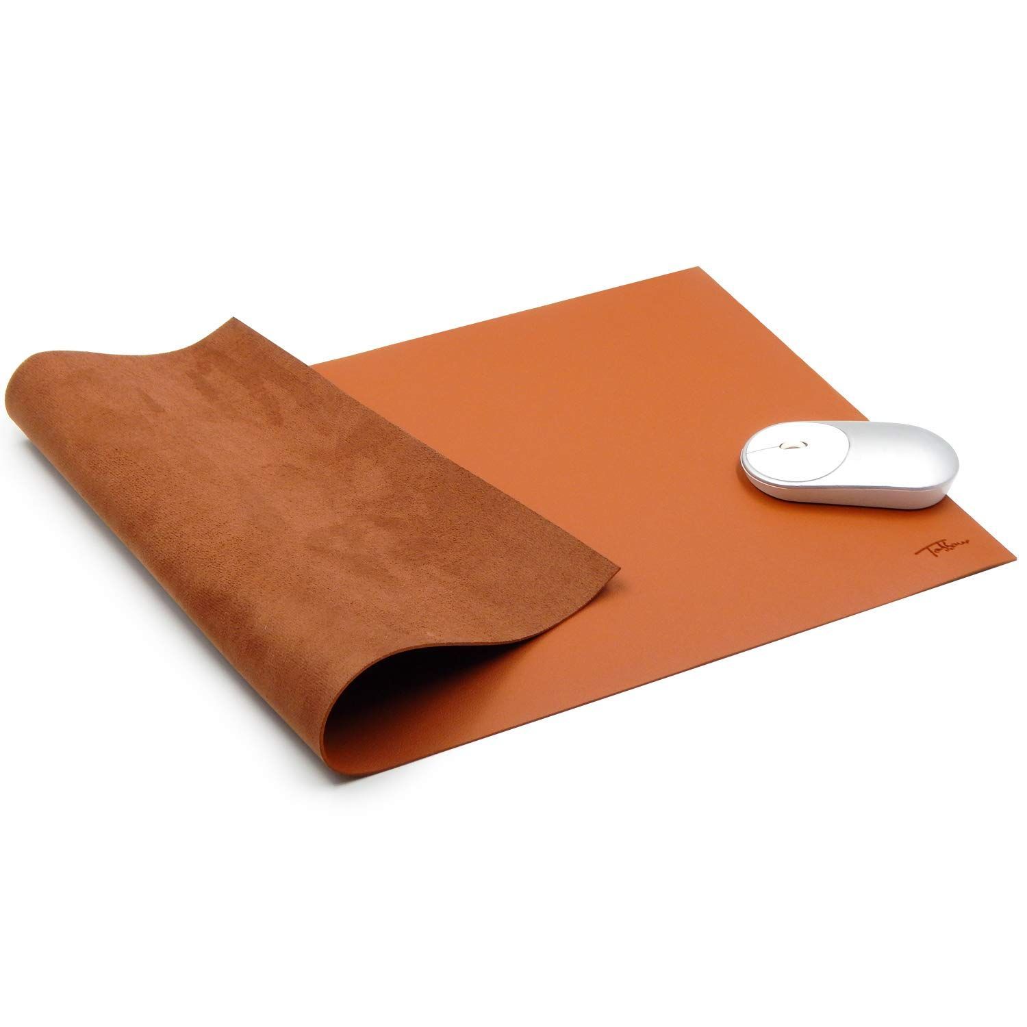 30 cm 60 茶色 パソコンデスクパッド キーボードパッド マウスパッド 防水 PU Tossowデスクマット大型
