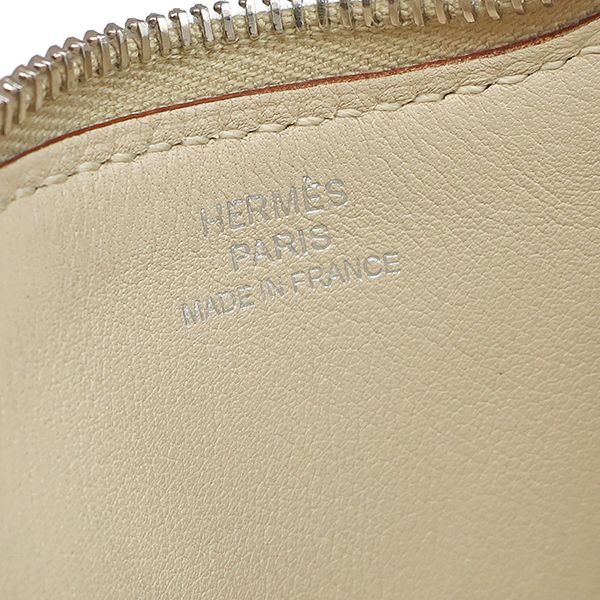 いぬいぬ ！HERMES グレー レザー コインケース life-time_6f0530aa5