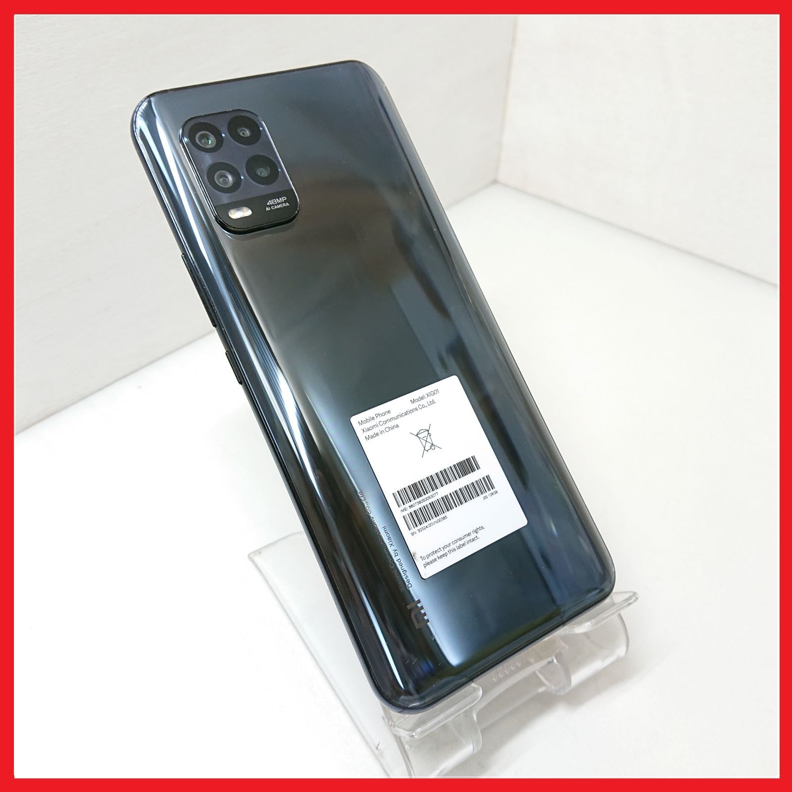 SIMロック解除済128GBXIG01 Xiaomi Mi 10 Lite 5G