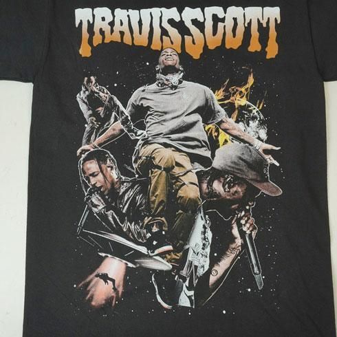 トラヴィススコットTravisscottラップティーTシャツ - メルカリ