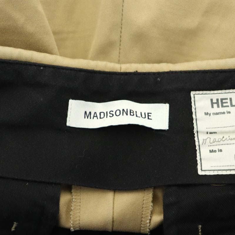 マディソンブルー MADISONBLUE Deuxieme Classe取扱品 CHINO クロップドチノパンツ ストレート 01 ベージュ /HK  □OS - メルカリ