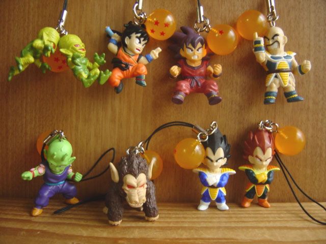 ♯Eld09FAドラゴンボールZDBキャラストラップ7全8種