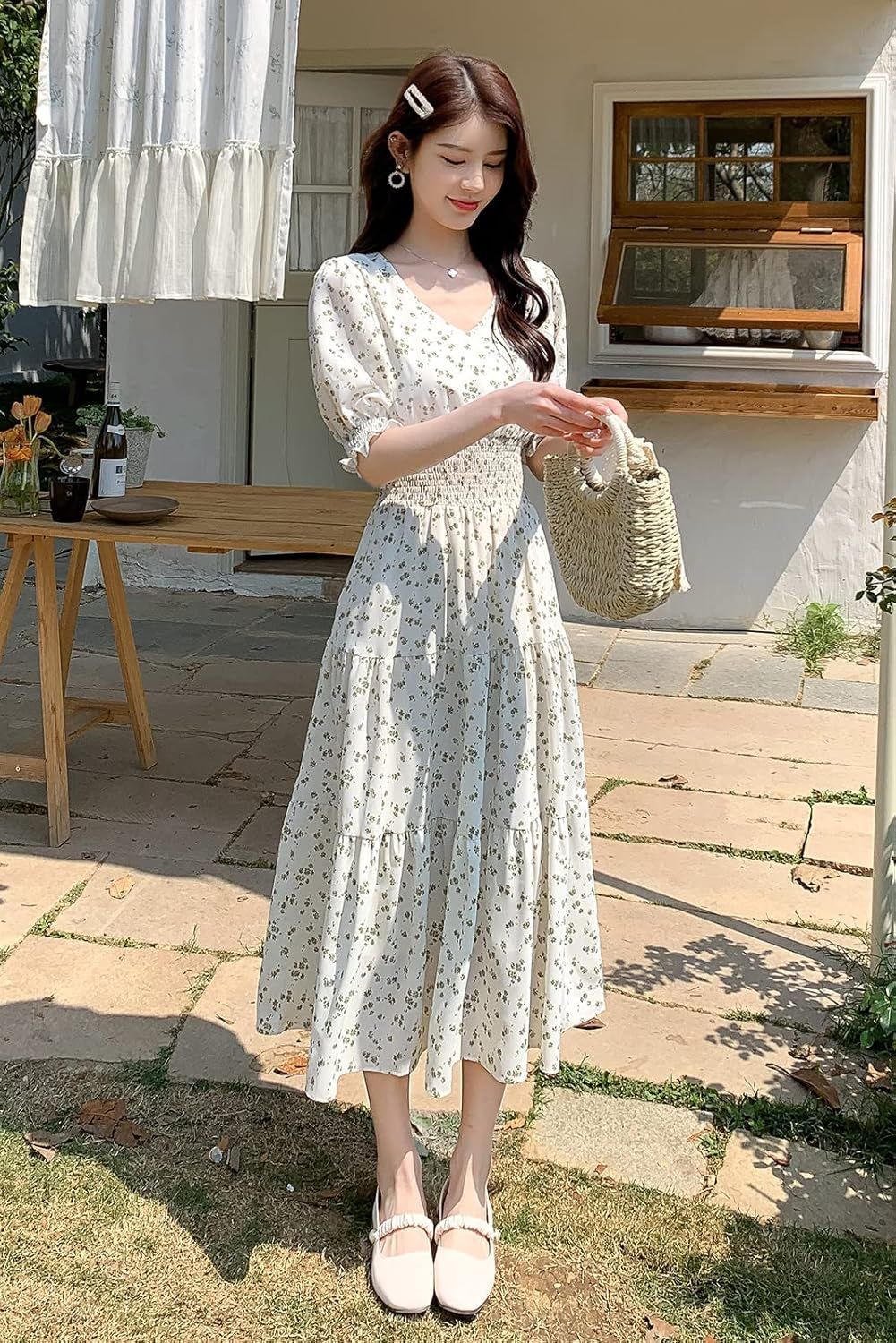 ワンピース 即購入OK 夏 レディース リゾートワンピース ロング