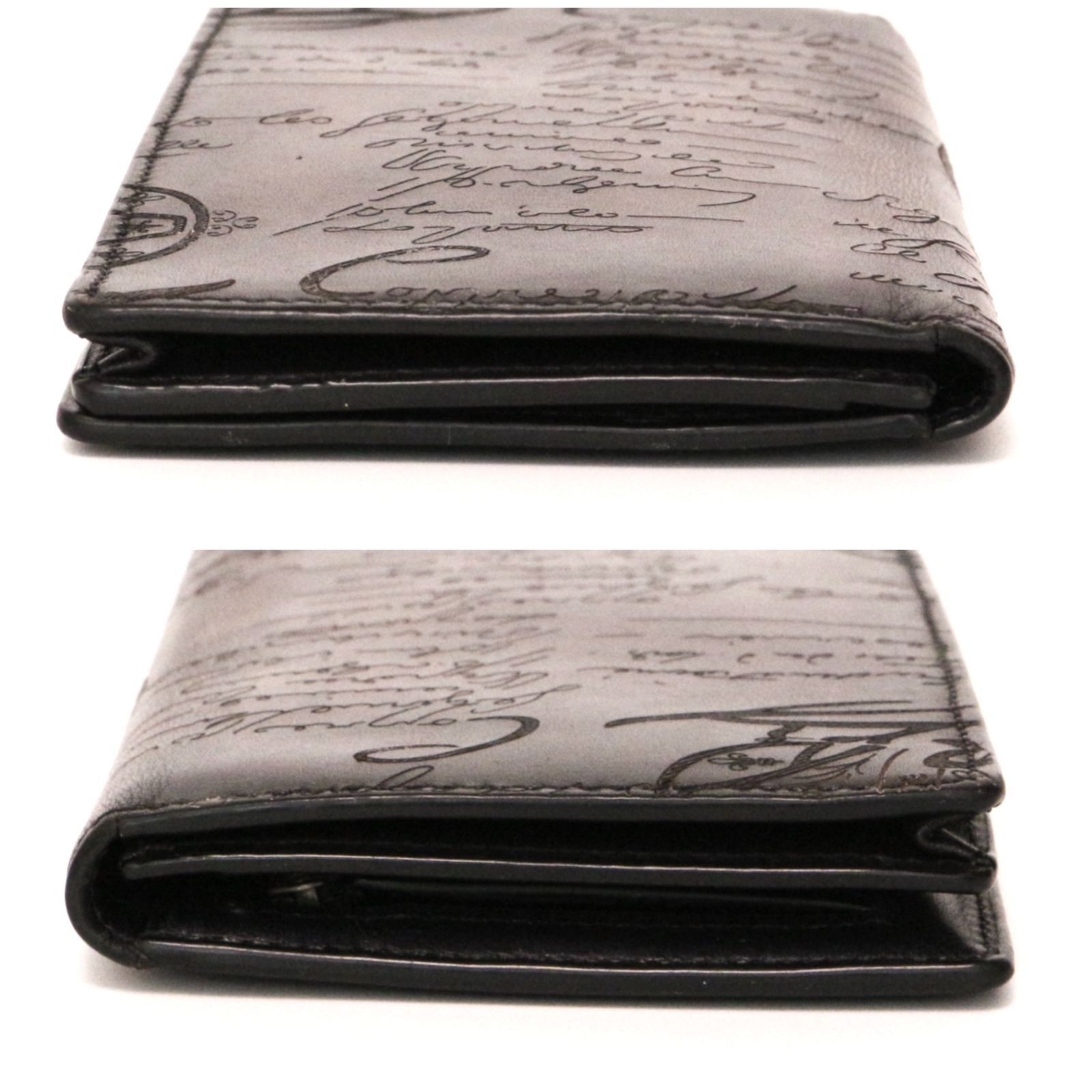 レ*オ様 Berluti カリグラフィー 長財布 ベルルッティ E0126 カリグラフィ 長財布 ロングウォレット long